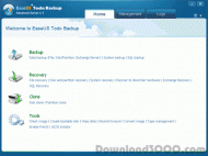 EaseUS Todo Backup Advanced Server screenshot